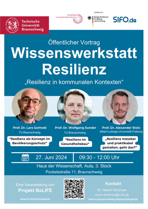 1. Wissenswerkstatt Resilienz